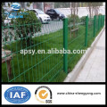 Factory provide the Green PVC coated welded wire mesh fence/ garden fence panels